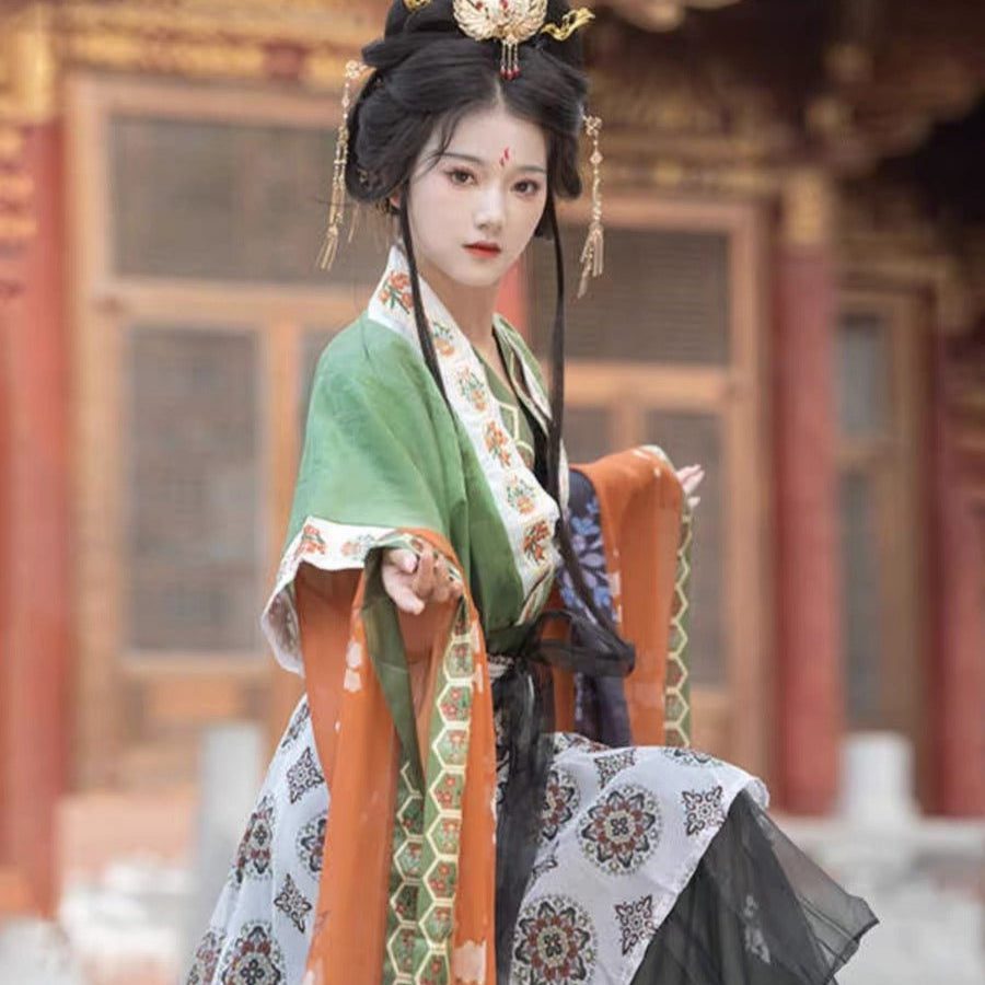 Butterfly Scroll Wei Jin Hanfu - Jianxi Hanfu