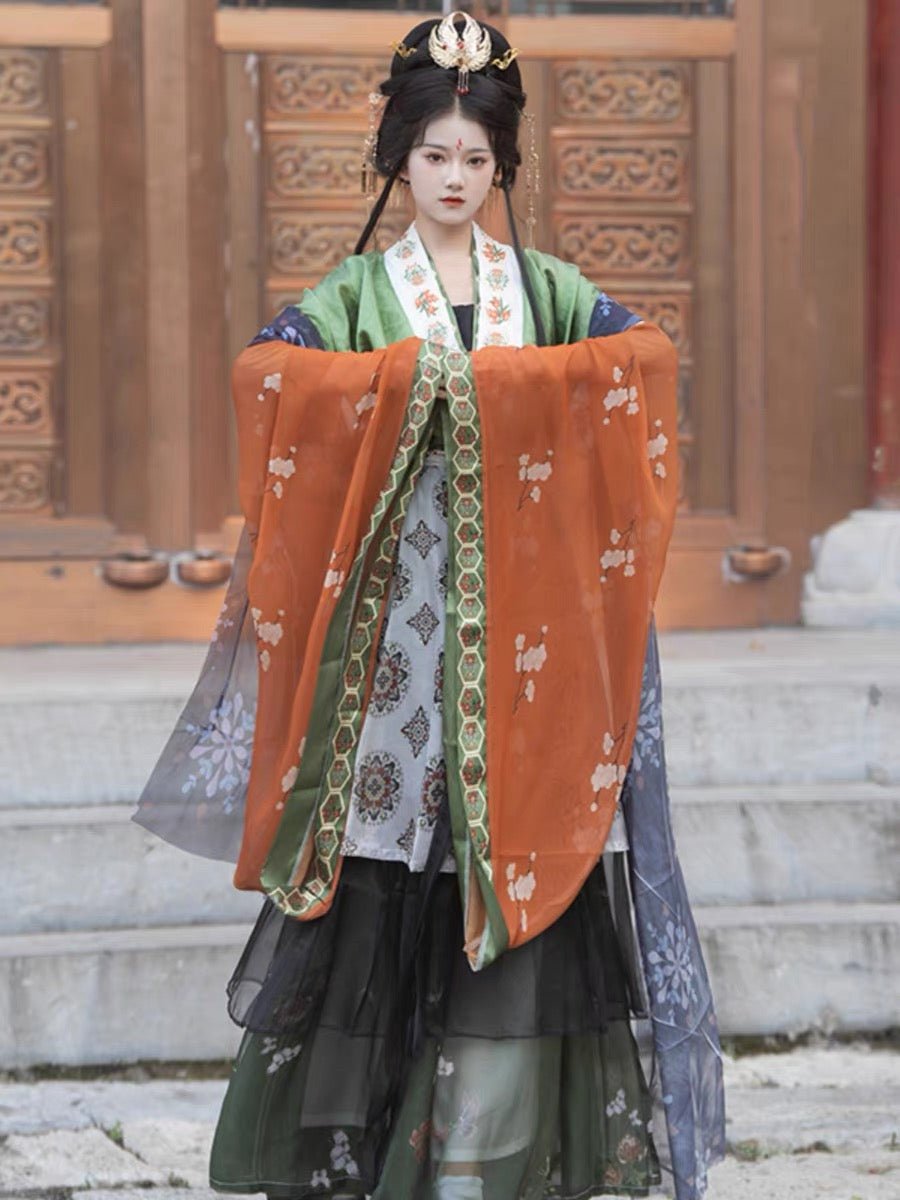 Butterfly Scroll Wei Jin Hanfu - Jianxi Hanfu