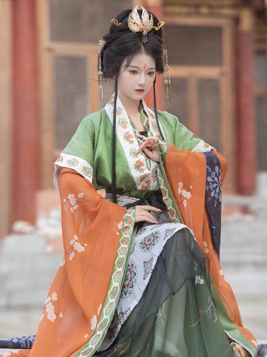 Butterfly Scroll Wei Jin Hanfu - Jianxi Hanfu