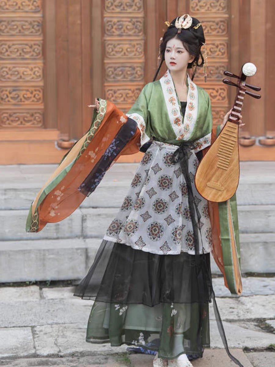 Butterfly Scroll Wei Jin Hanfu - Jianxi Hanfu