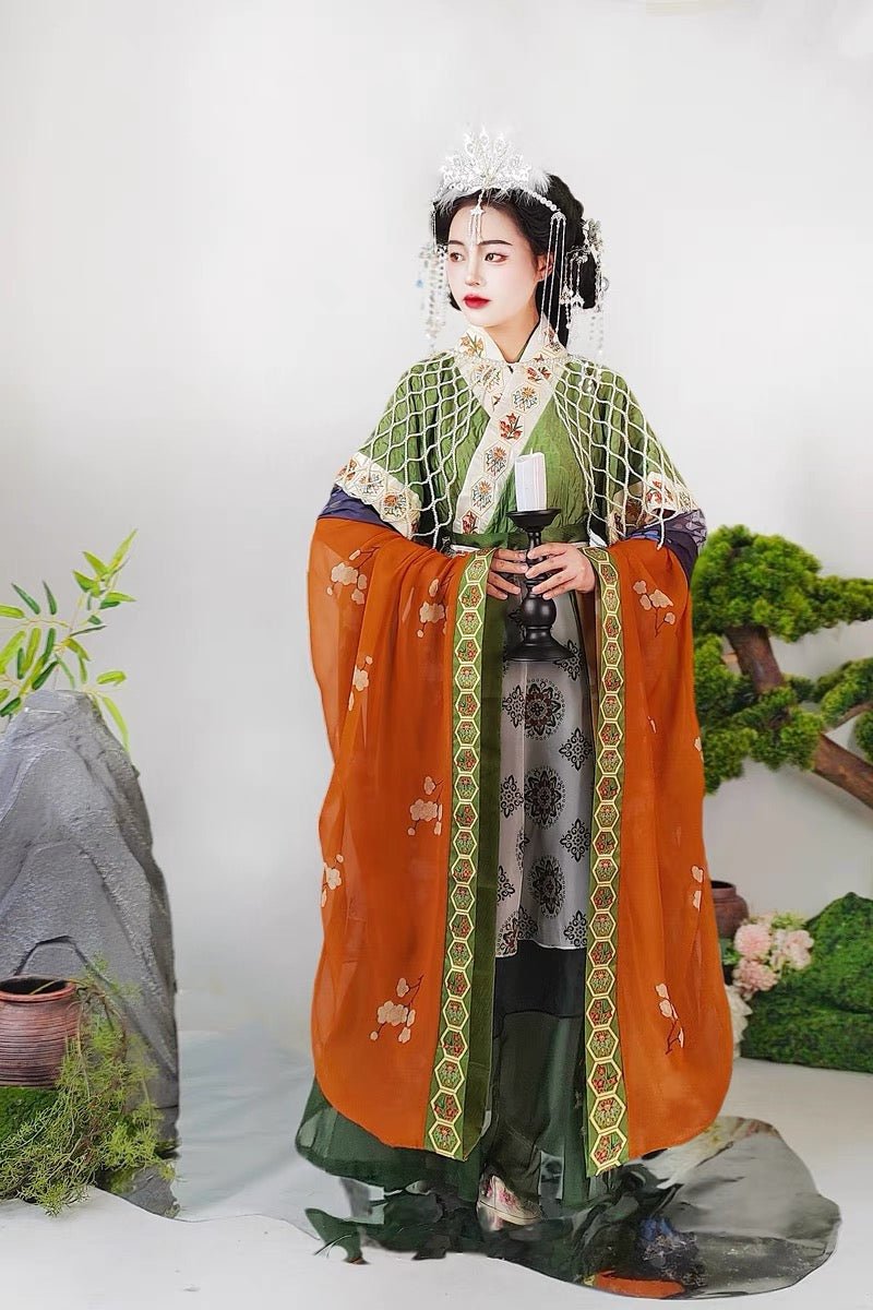 Butterfly Scroll Wei Jin Hanfu - Jianxi Hanfu