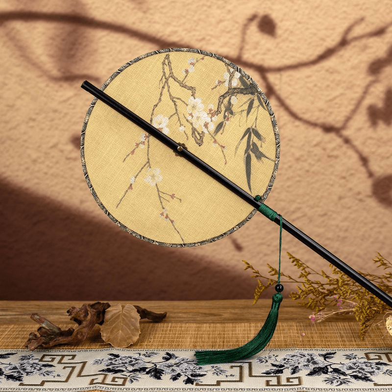 Round folding fans hand fans -Jianxi Hanfu