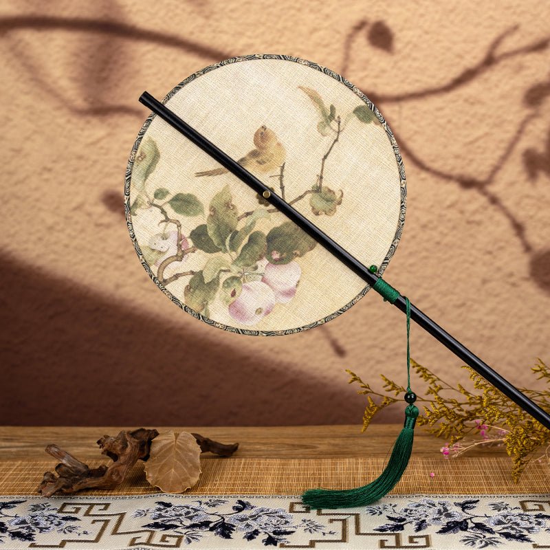 chinese hand fan folding fan-Jianxi hanfu