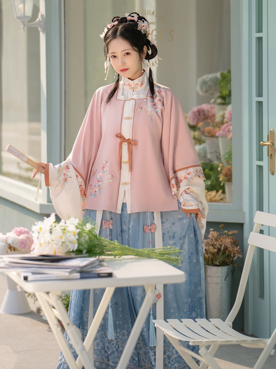 Chinese Hanfu Dress Female summer Clothing-Jianxi Hanfu