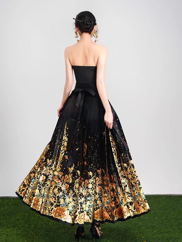 girls' skirt Mamian Skirt - Jianxi Hanfu