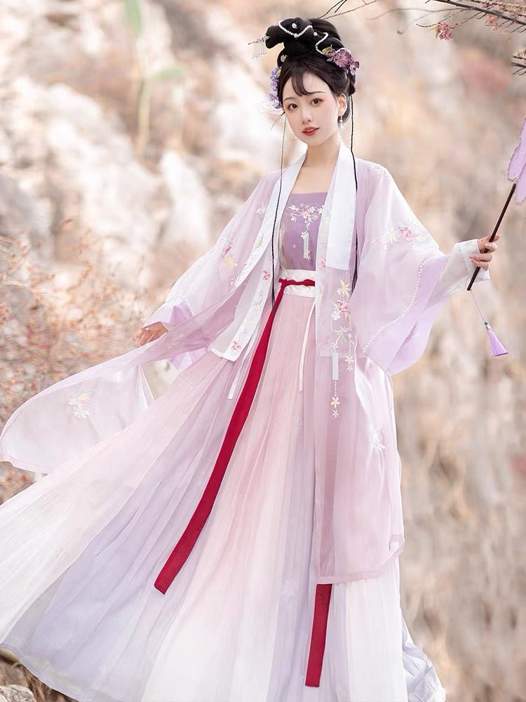 Chinese Hanfu Song Dynasty Summer Dress - Chang Ming Lv - Jianxi Hanfu