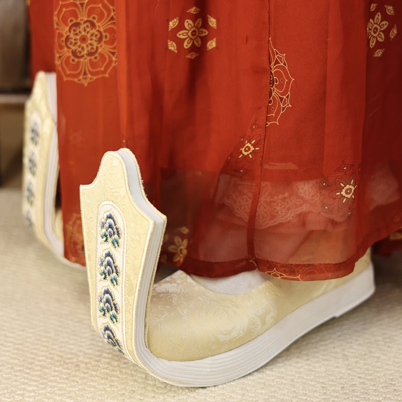 women's shoes ancient chinese hanfu shoes- Jianxi Hanfu