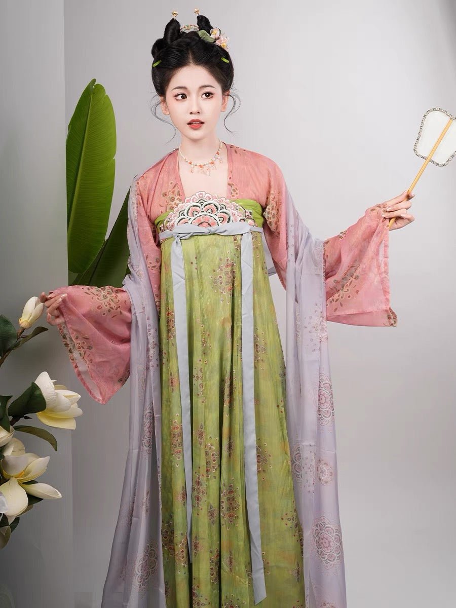 qixiong ruqun chinese girls dress-Jianxi Hanfu