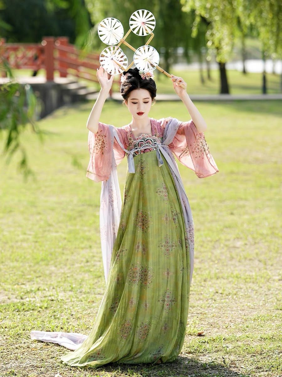 qixiong ruqun girls hanfu-Jianxi Hanfu