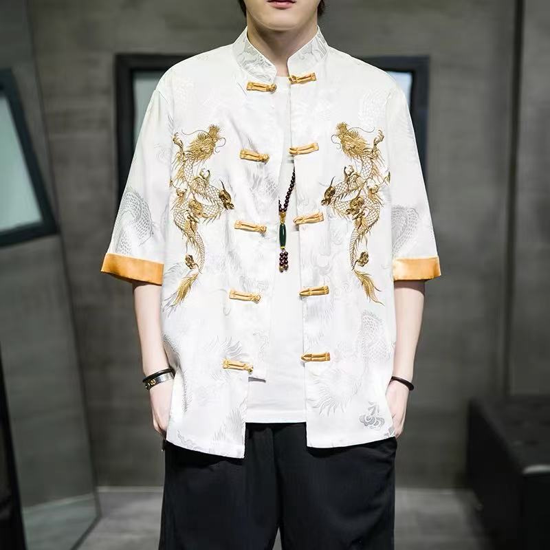 Dragon Tang Suit Summer Clothes - Jianxi Hanfu