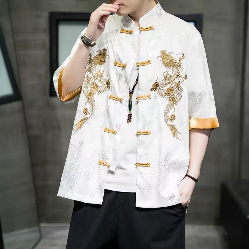 Dragon Tang Suit Summer Clothes - Jianxi Hanfu
