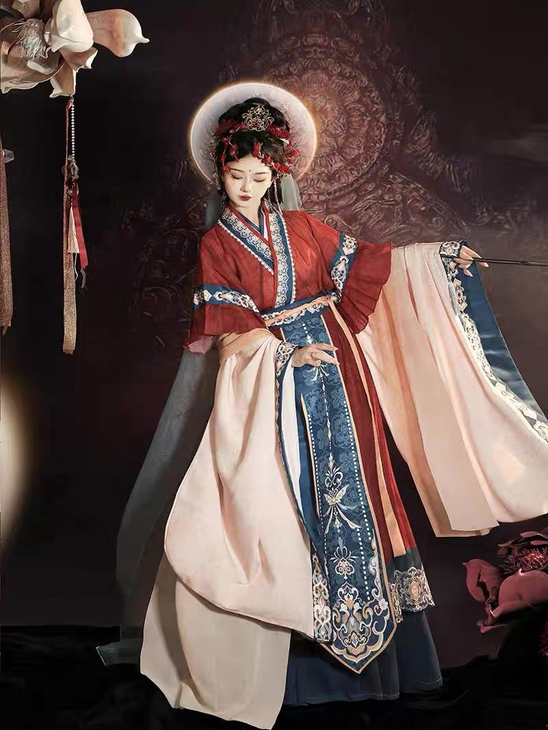 chinese wei jin girls' hanfu dress_jianxi Hanfu