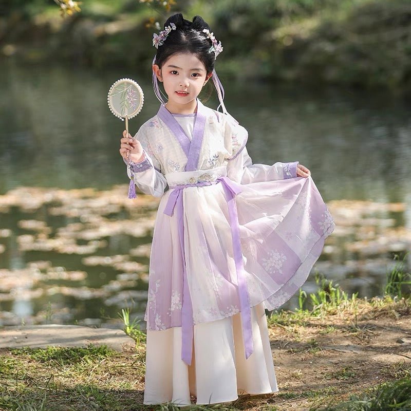 Baby Costume Girls' Song Dynasty Hanfu Dress Fairy Baby Costume Girls' Song Dynasty Hanfu Dress Fairy