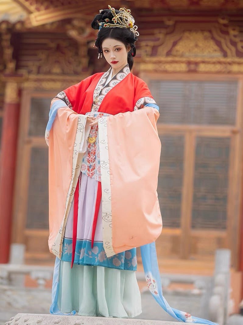 Goddess Wei and Jin Dynasty Clothing Poqun-Jianxi Hanfu