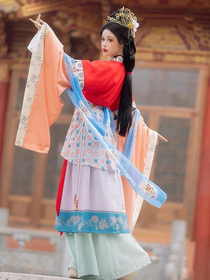 Goddess Wei and Jin Dynasty Clothing Poqun-Jianxi Hanfu
