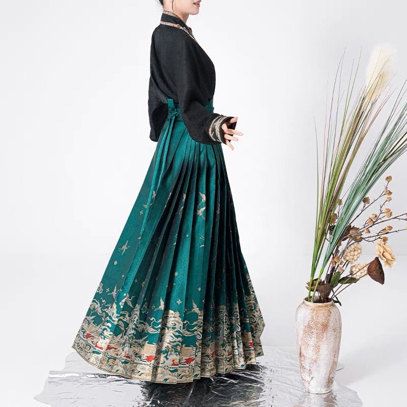 High - end Hanfu Mamian Skirt - Rui He - Jianxi Hanfu