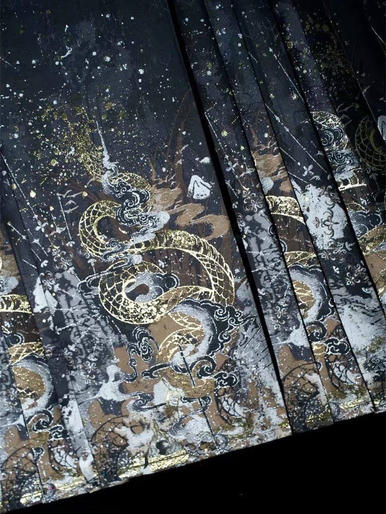 High - end Hanfu Mamian Skirt - Teng She - Jianxi Hanfu
