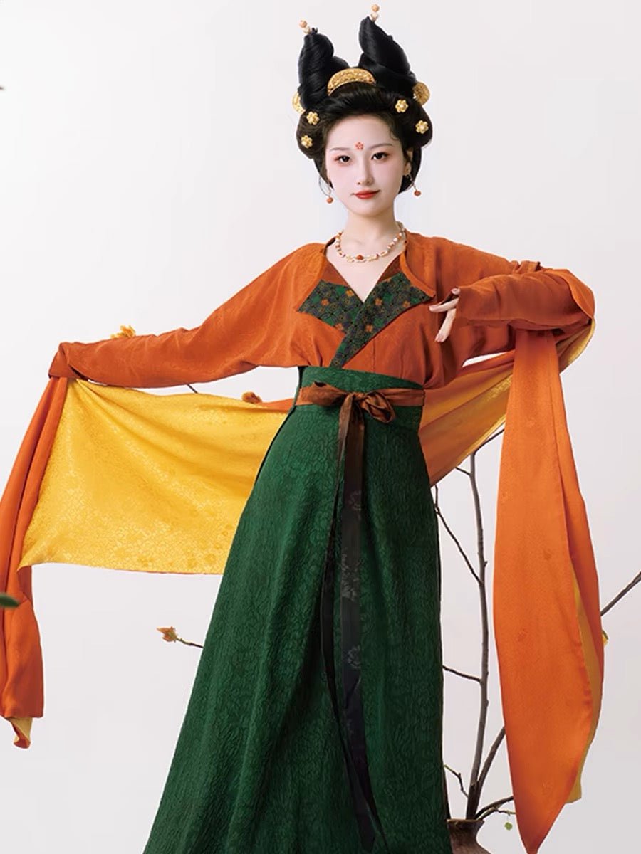 tang dynasty clothing qixiong ruqun -Jianxi Hanfu