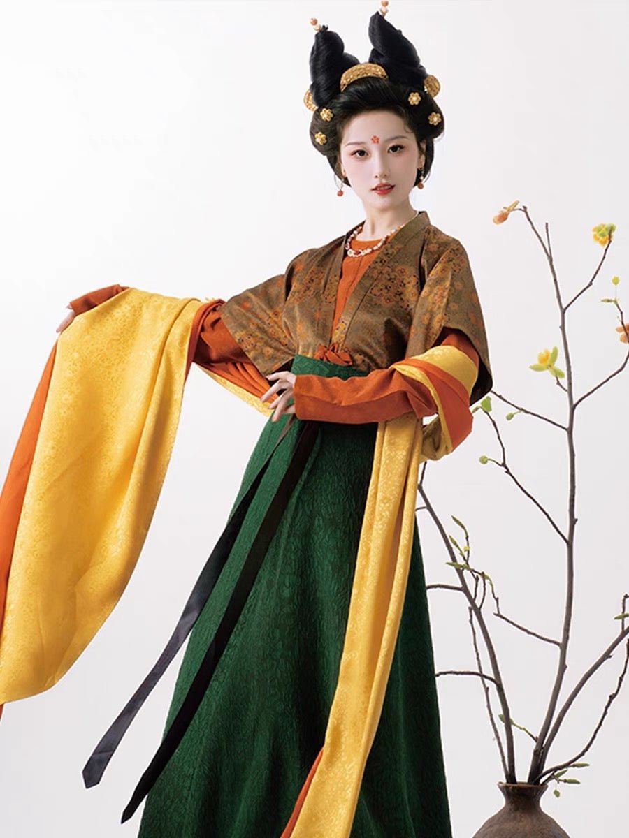 girls dress tang dynasty clothing ruqun -Jianxi Hanfu