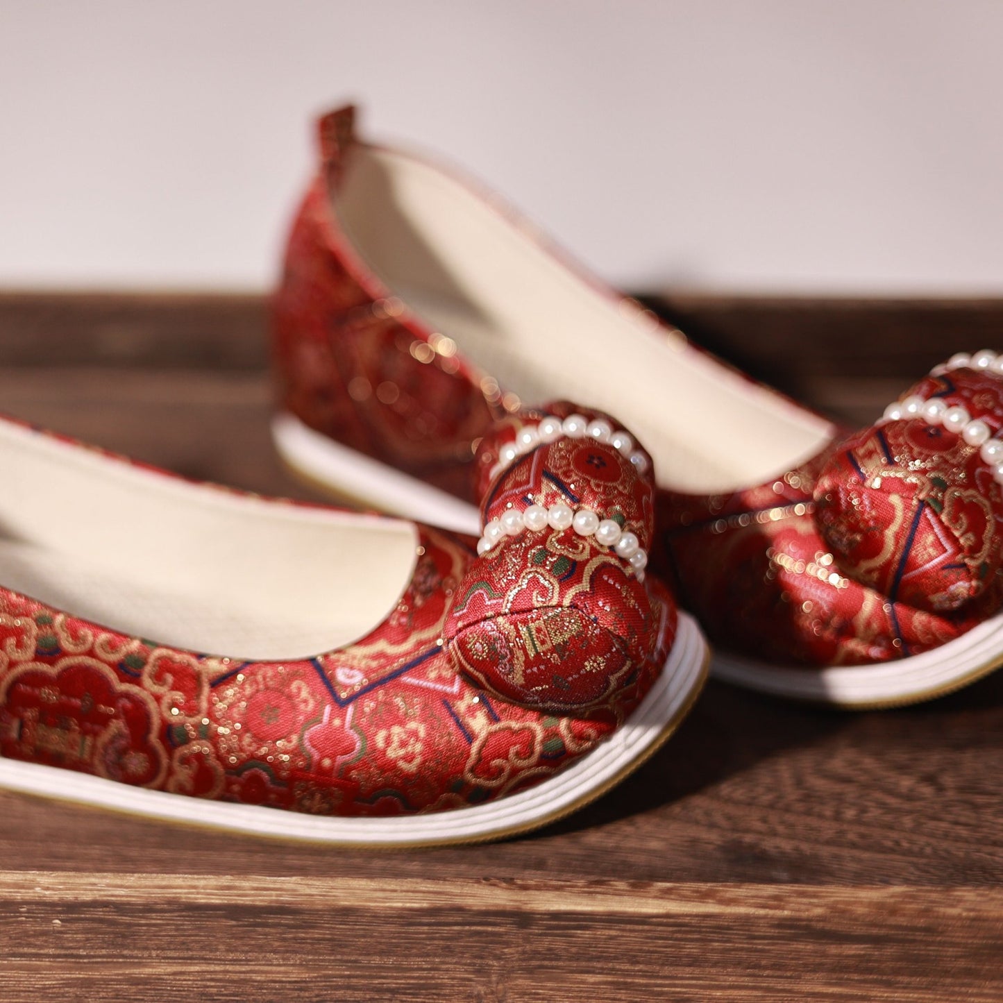 female shoes hanfu shoes wedding shoes-Jianxi Hanfu