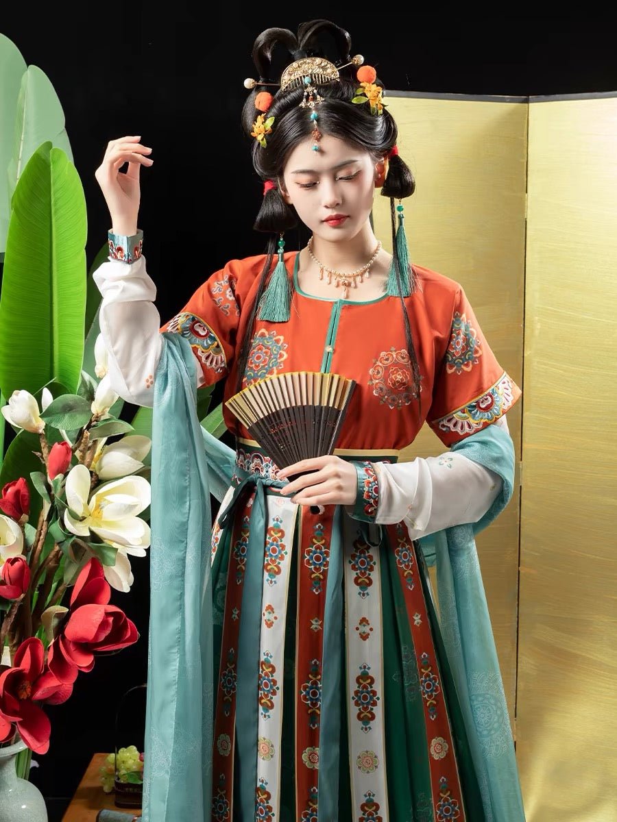 qiyao ruqun tang dynasty -Jianxi Hanfu