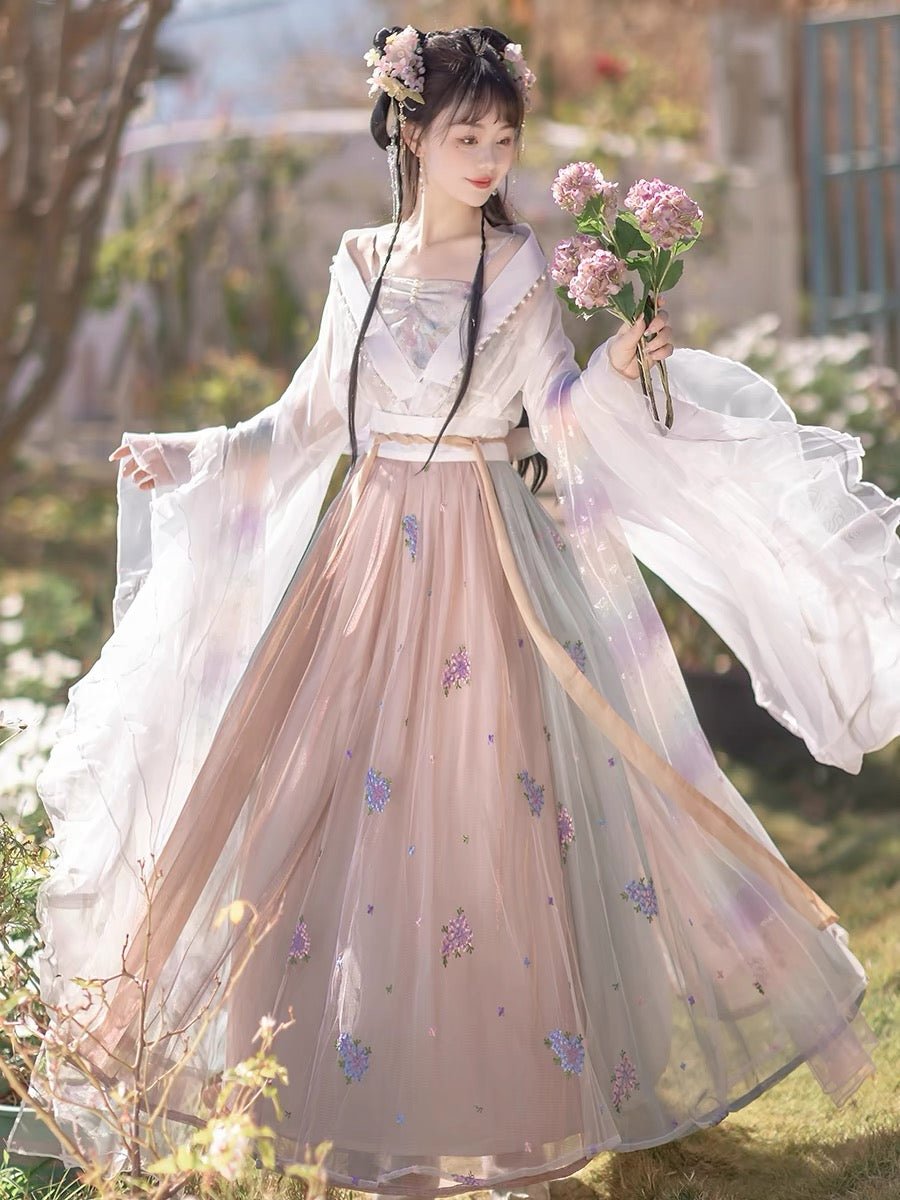 Wei and Jin Dynasty Clothing girls dress Poqun-Jianxi Hanfu