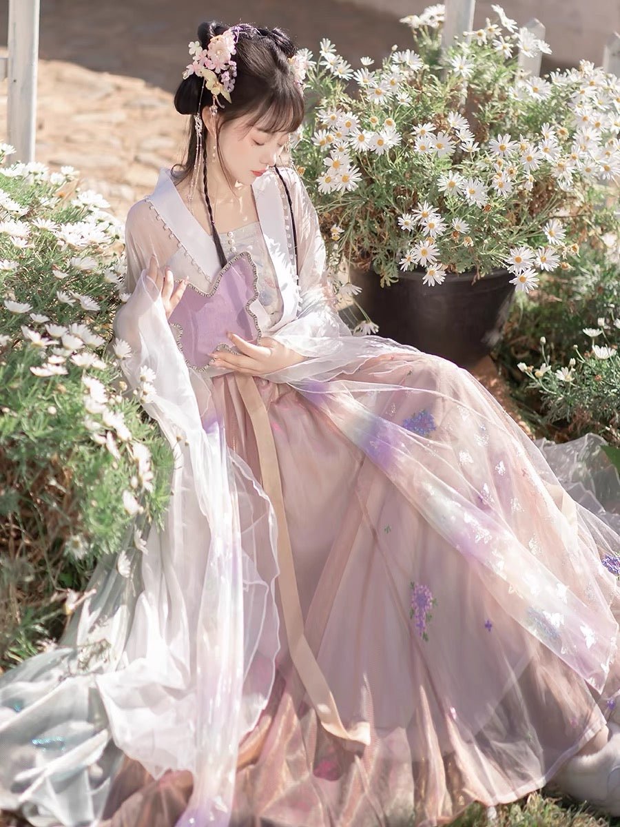 Wei and Jin Dynasty Clothing girls dress Poqun-Jianxi Hanfu