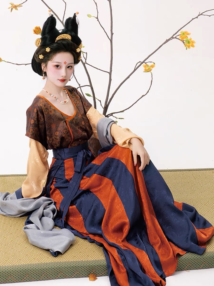 ruqun girls dress tang dynasty clothing-Jianxi Hanfu