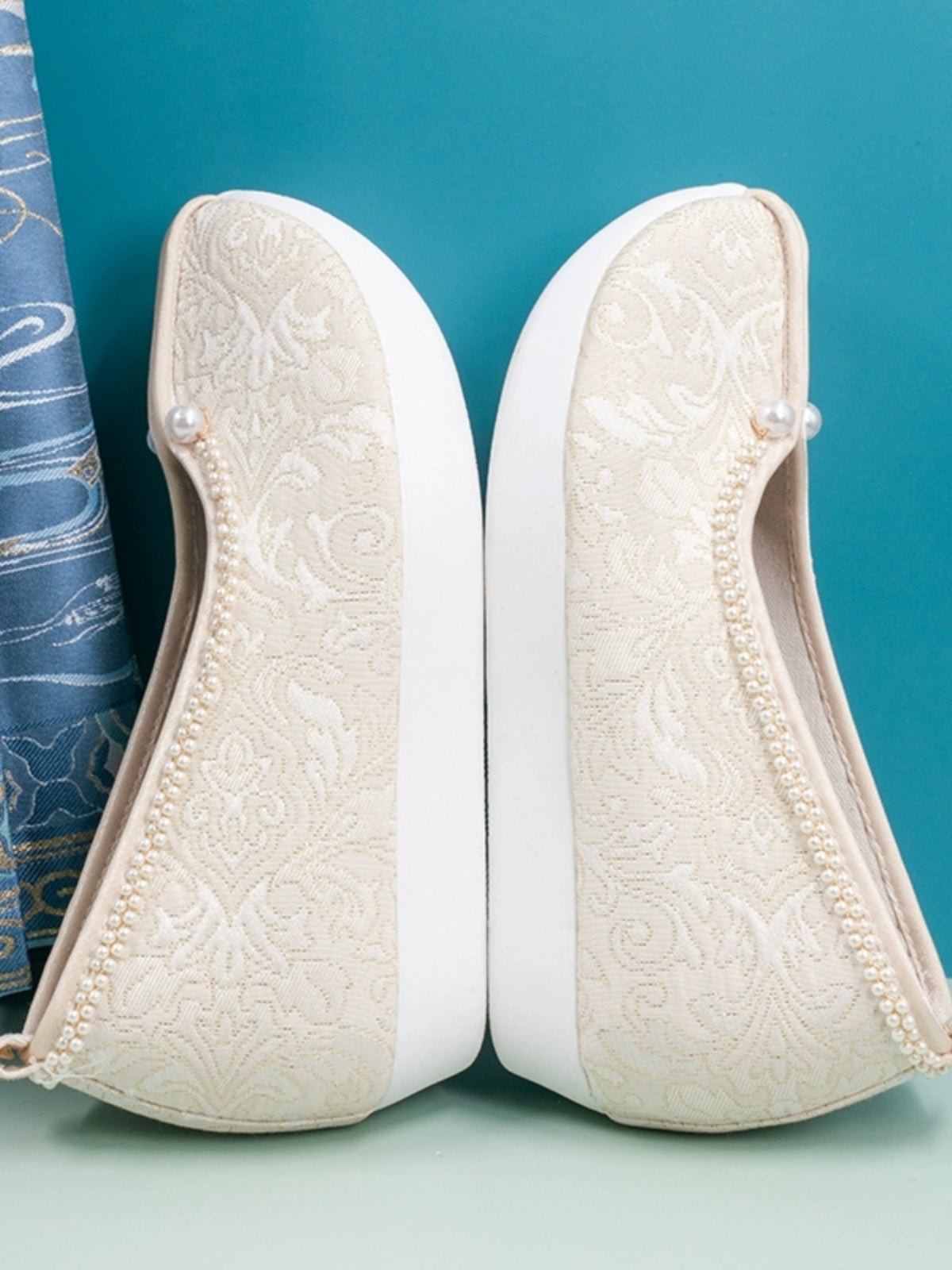 high heel shoes hanfu shoes-Jianxi Hanfu