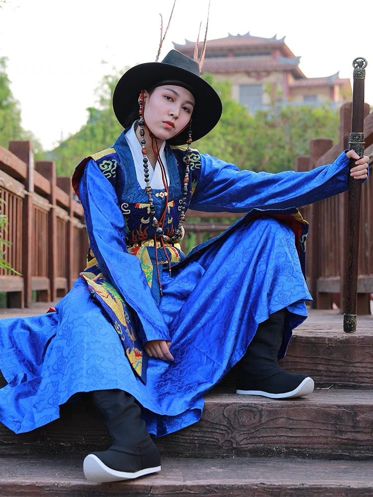 Ming Dynasty Male Hanfu Shoes Hanfu Boots - Jianxi Hanfu
