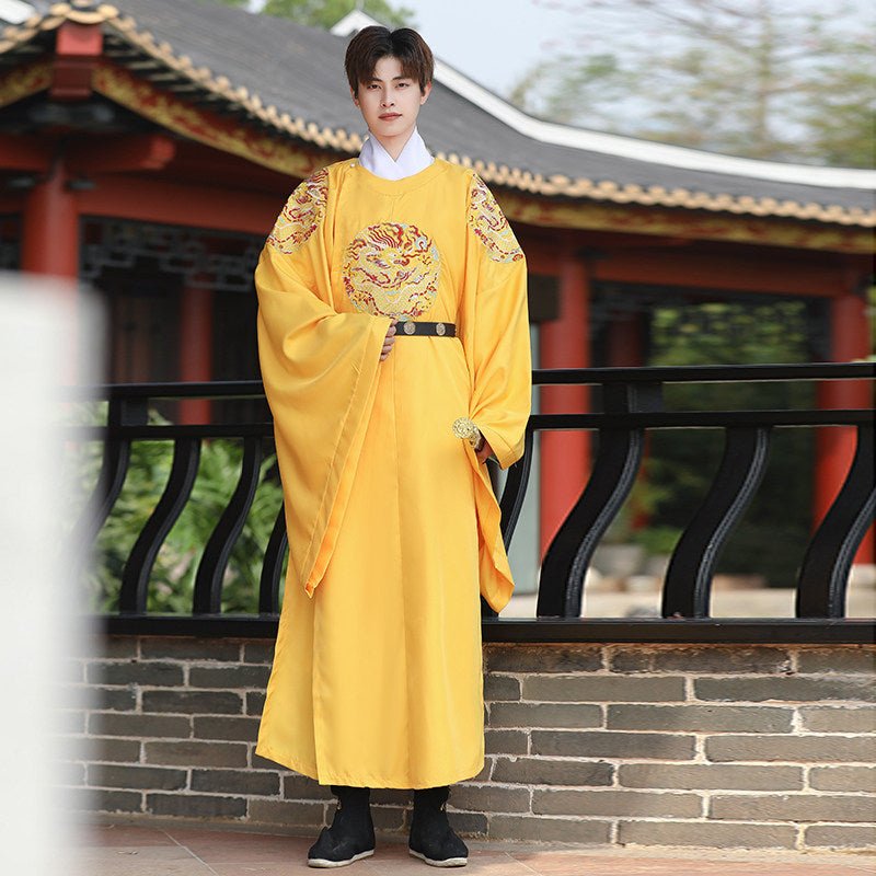 ming dynasty fashion men's hanfu robe - Jianxi Hanfu
