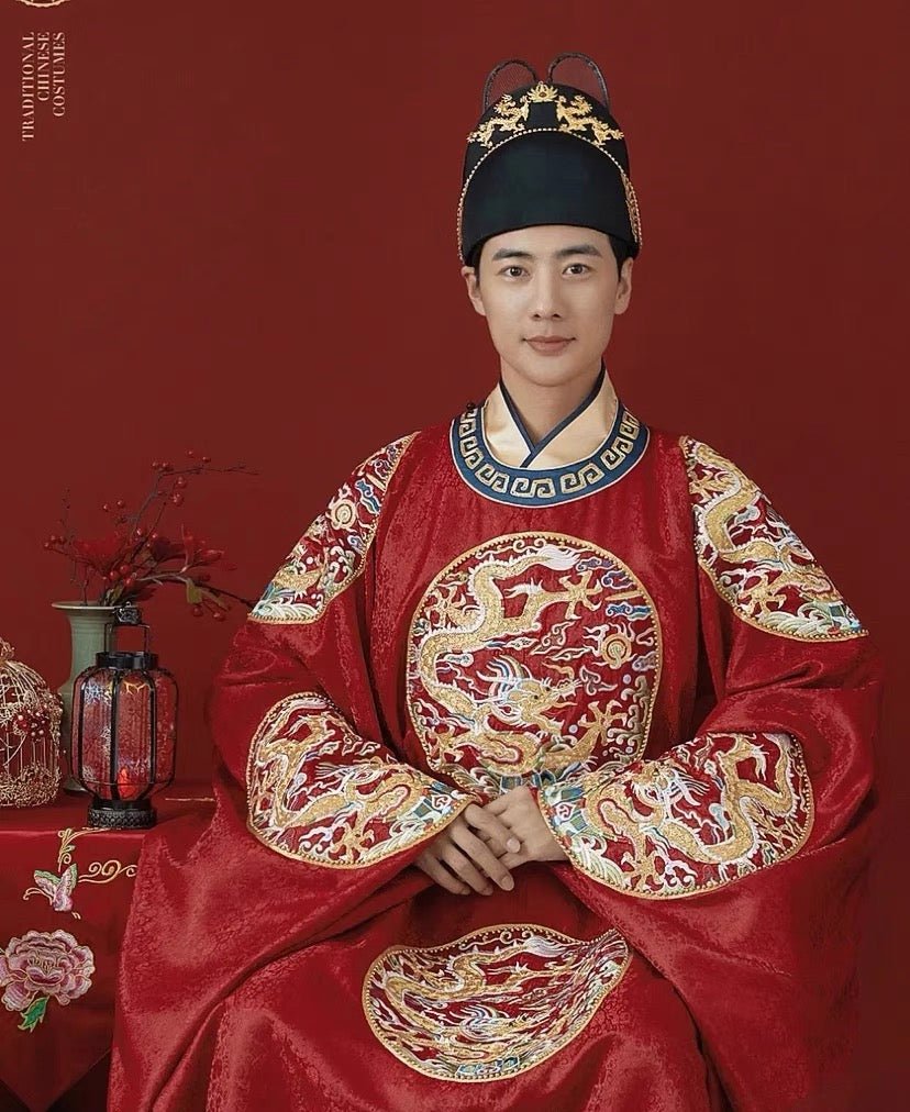 Ming Dynasty Wedding Attire - Jianxi Hanfu