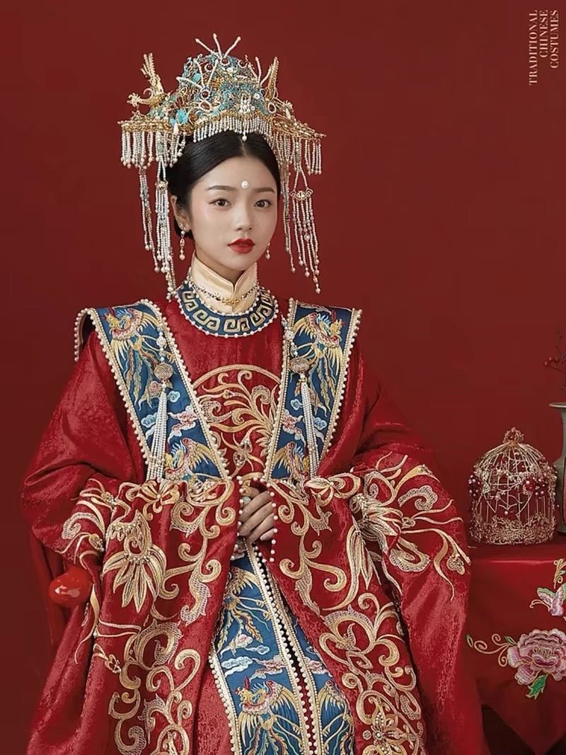 Ming Dynasty Wedding Attire - Jianxi Hanfu