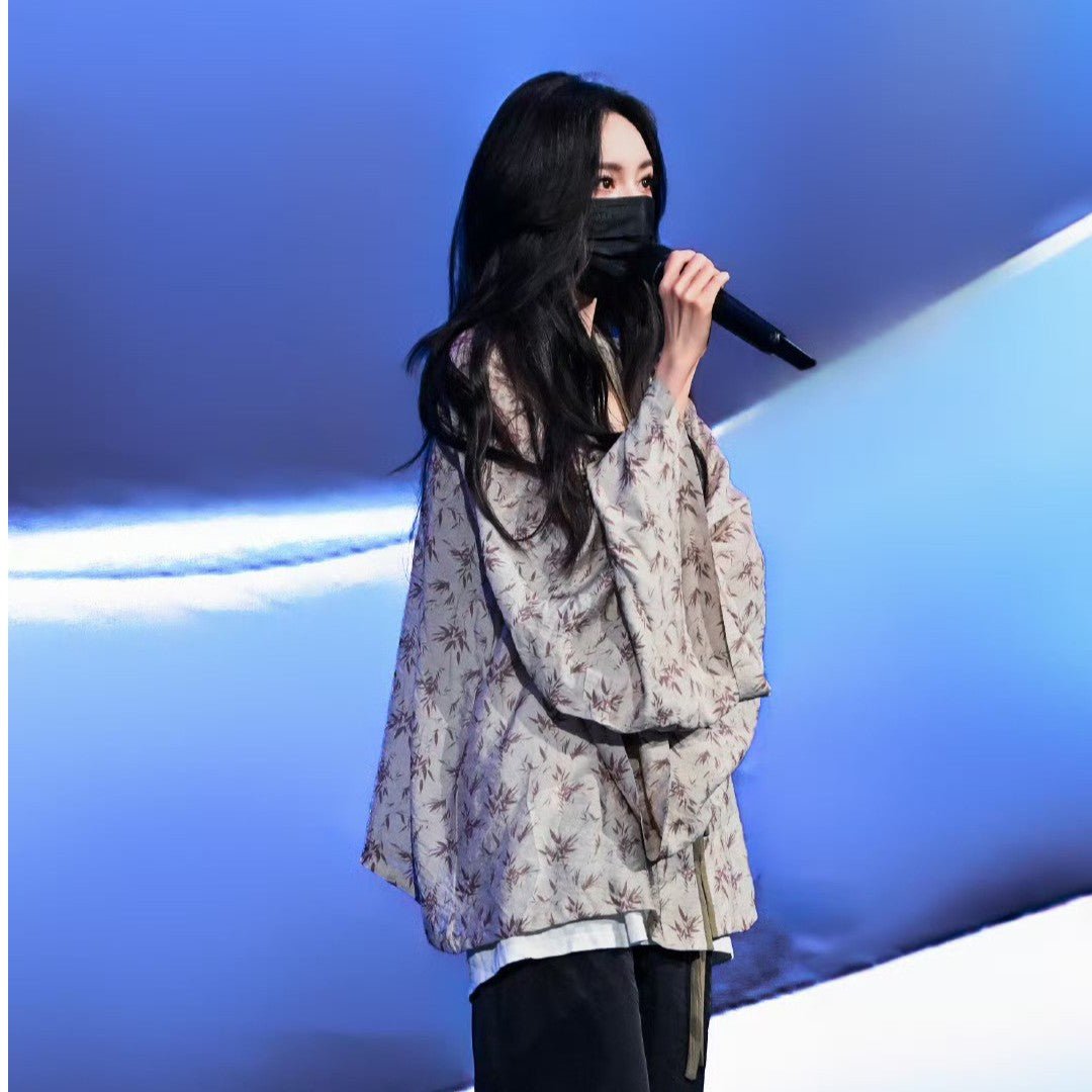 Northern Wei Dynasty Xieyi Bamboo - Fold Clothing - Jianxi Hanfu