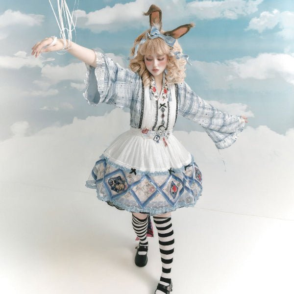 What Is Qi Lolita Clothing Alice Wonderland Skirt Chinese Style Dress
