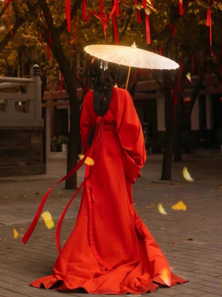 Qin Han Dynasty Warring States Robe - Jianxi Hanfu