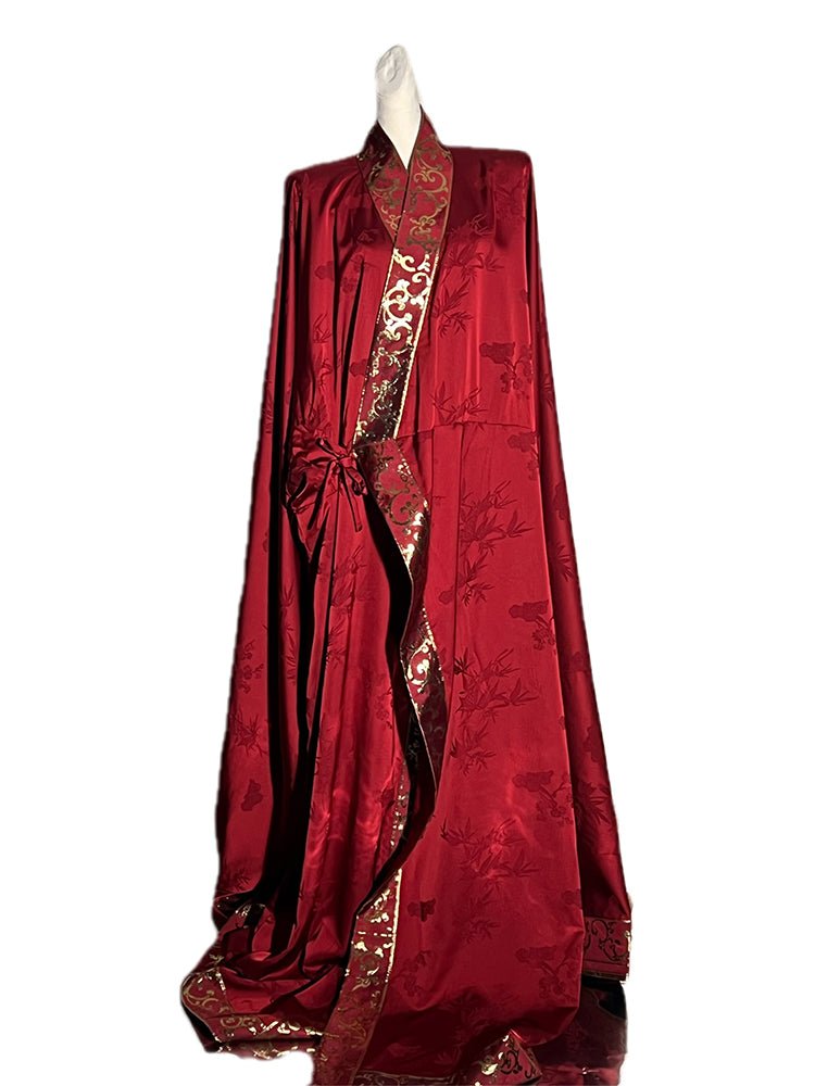 warring state period women's hanfu zhiju robe - Jianxi Hanfu