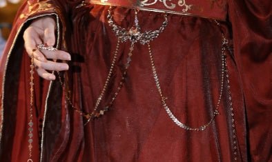 Chinese waist chain qin han dynasties hanfu robe - Jianxi Hanfu