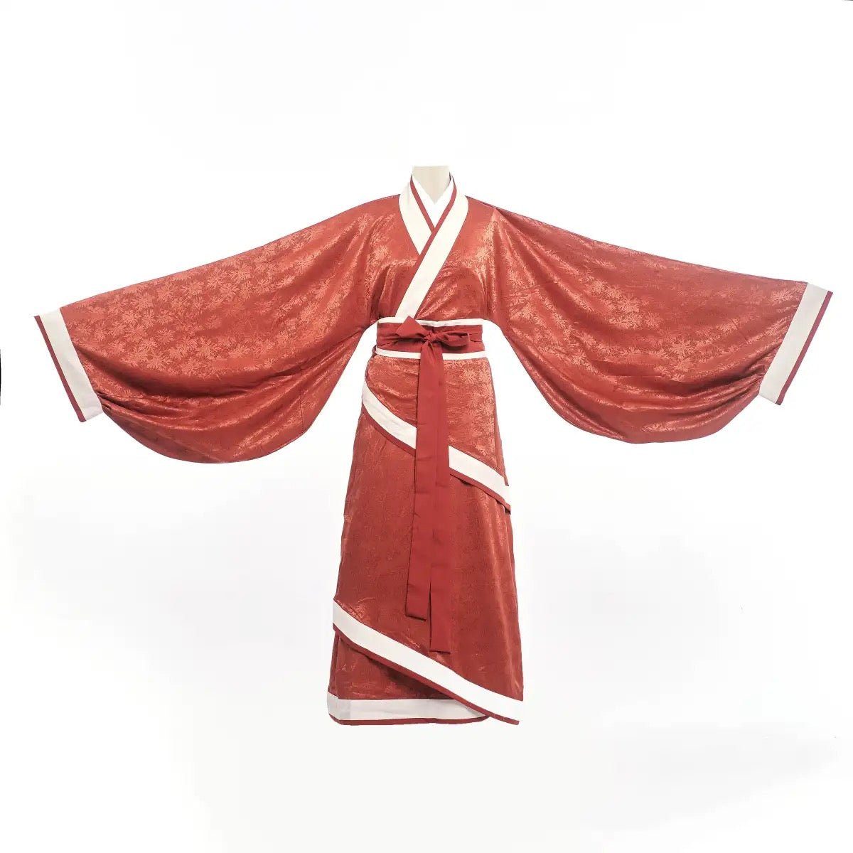 Qin Han Dynasty Women's Hanfu Zhanguopao Quju - Jianxi Hanfu