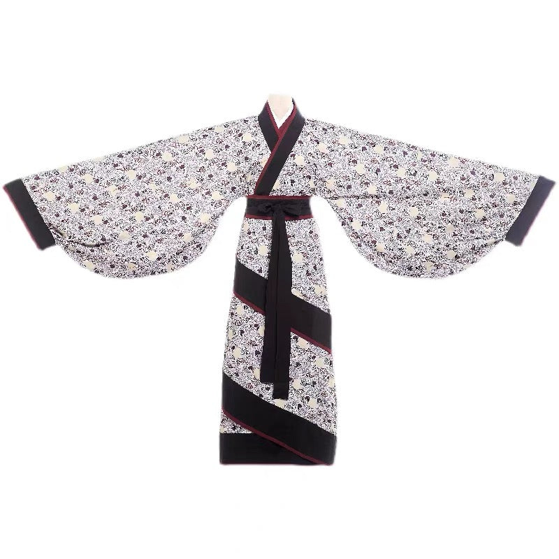 Qin Han Dynasty Women's Hanfu Zhanguopao Quju - Er Ya - Jianxi Hanfu