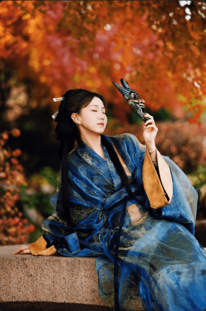 Qin Han Dynasty Women's Hanfu Zhanguopao Zhiju - Jianxi Hanfu