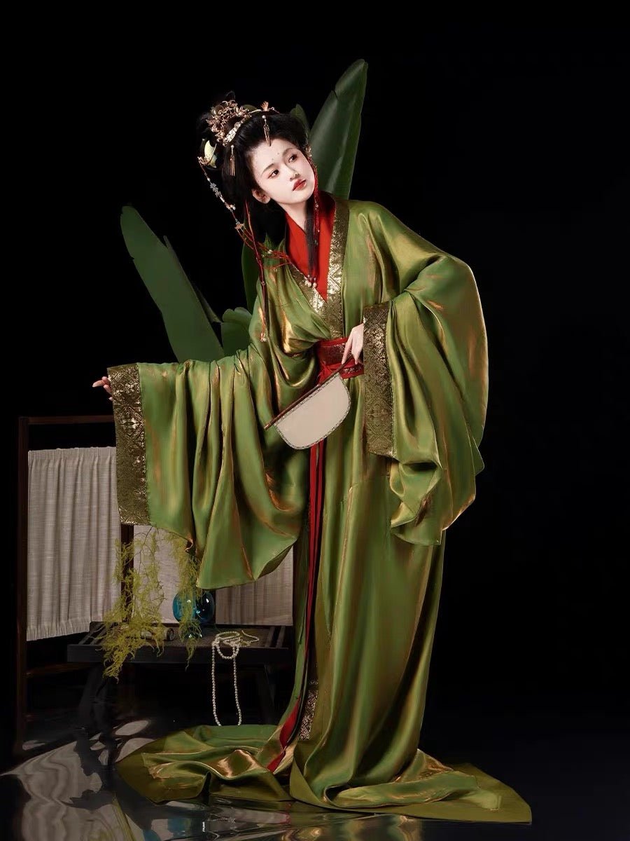 Qin Han Dynasty Women's Hanfu Zhanguopao Zhiju - Xiang Liu - Jianxi Hanfu