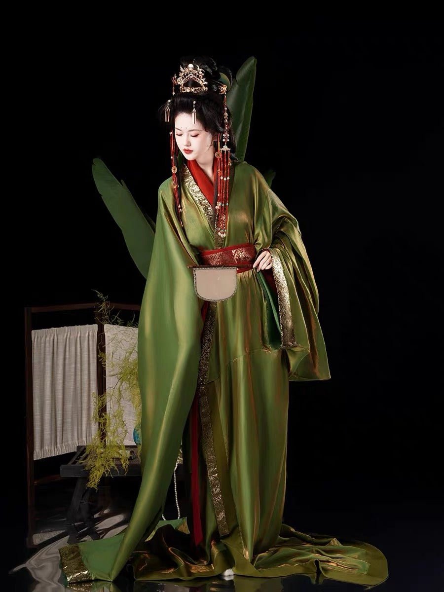 Qin Han Dynasty Women's Hanfu Zhanguopao Zhiju - Xiang Liu - Jianxi Hanfu