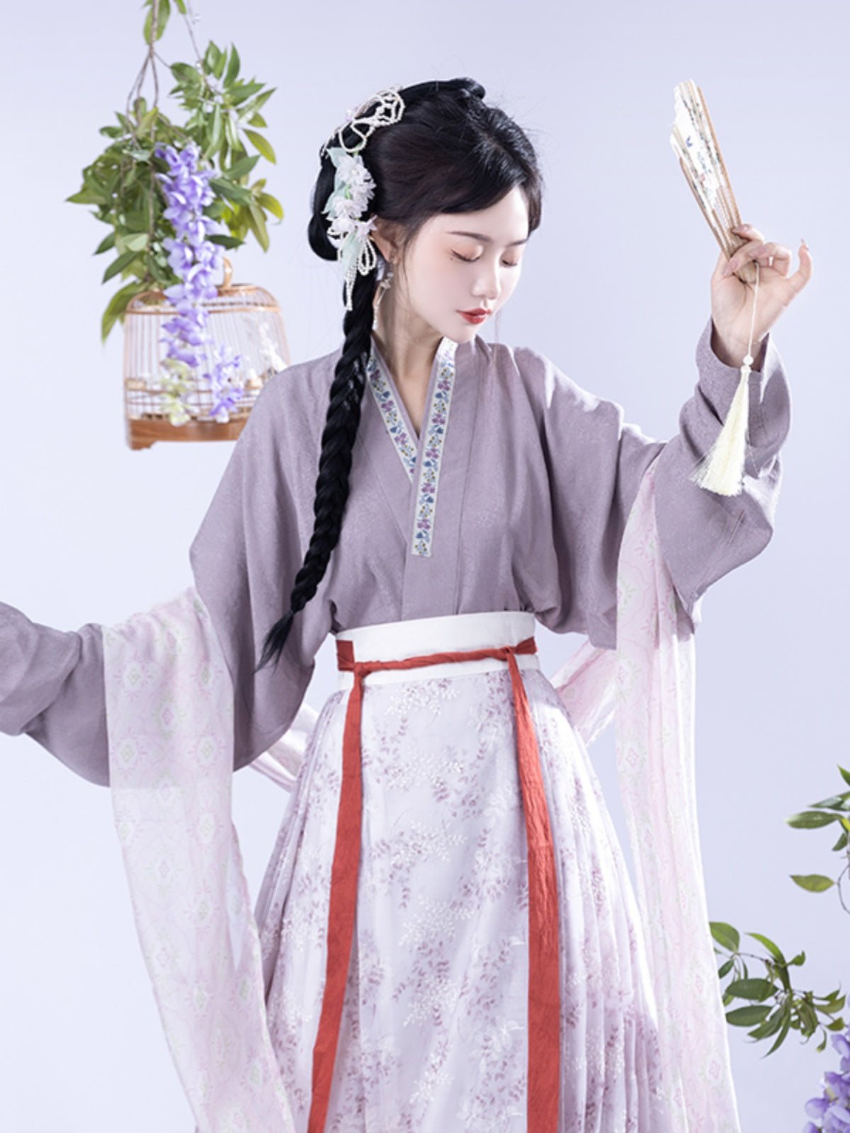 Song Dynasty Clothing Hanfu Beizi Yu Nie - Jianxi Hanfu