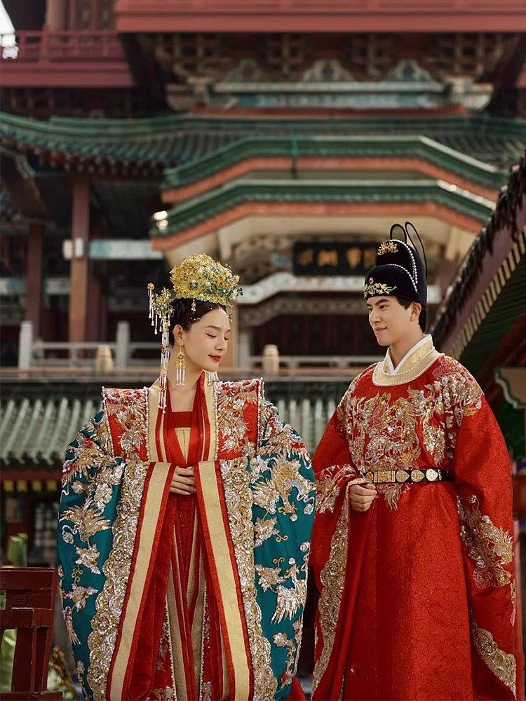 Song Dynasty Wedding Attire - Jianxi Hanfu