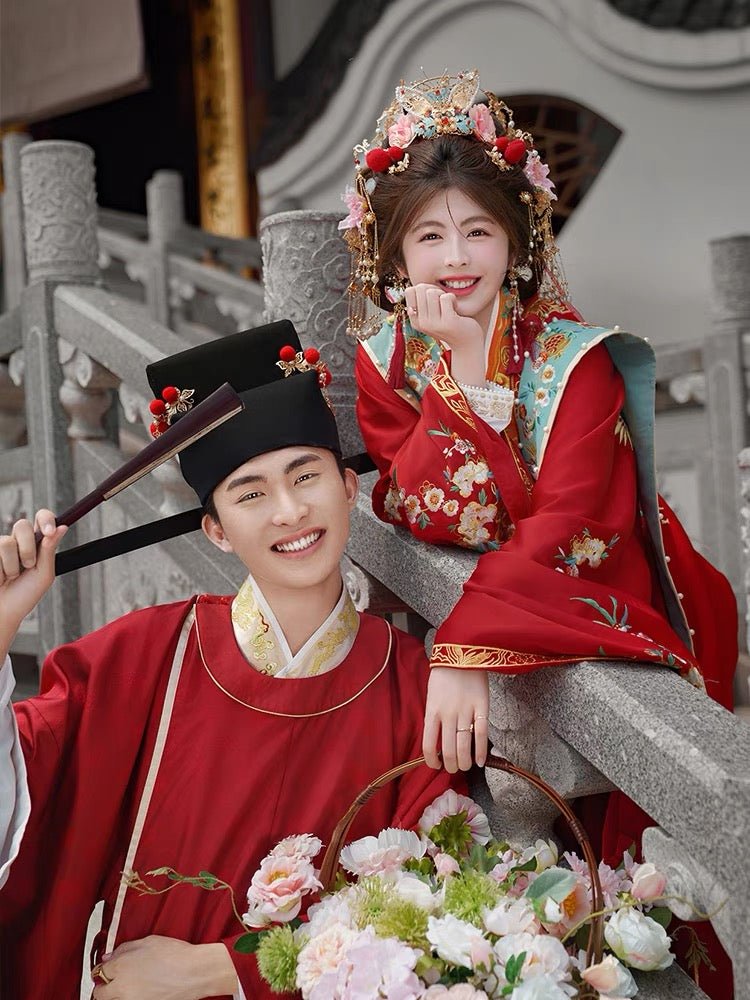 Song Dynasty Wedding Dress - Jianxi Hanfu