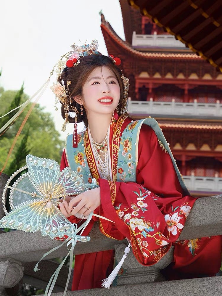 Song Dynasty Wedding Dress - Jianxi Hanfu