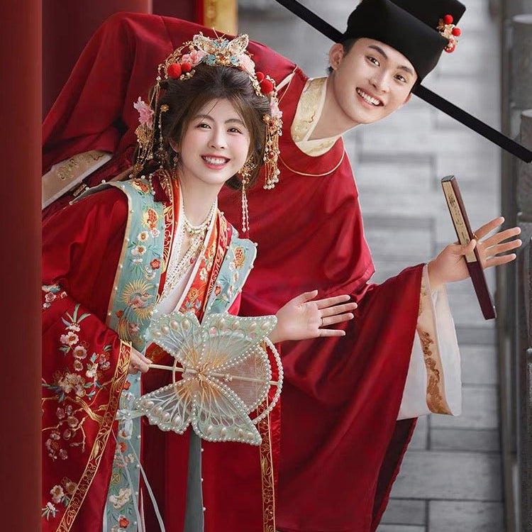 traditional wedding dress chinese Asian Wedding Dress Song Dynasty Wedding Dress