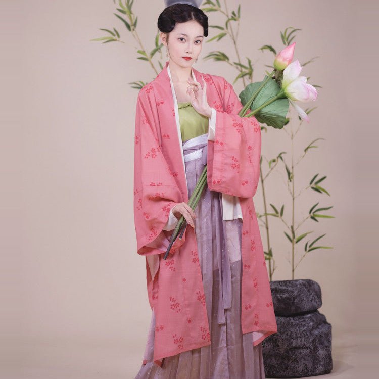 song dynasty women's plus size hanfu - Jianxi Hanfu