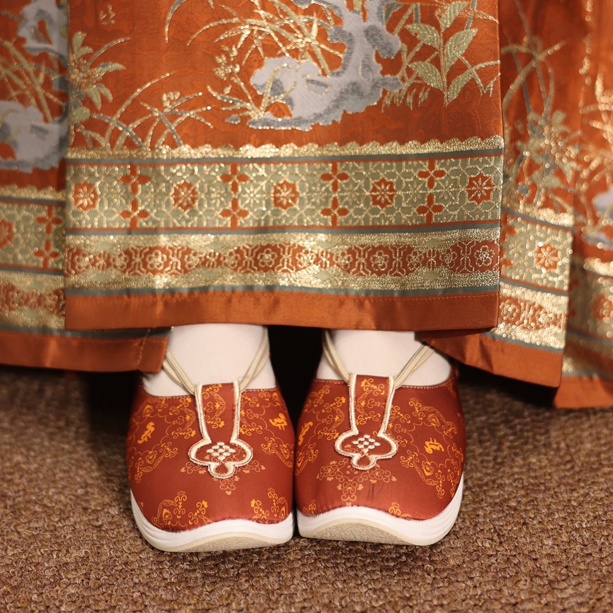 hanfu shoes tang dynasty chinese shoes-Jianxi Hanfu